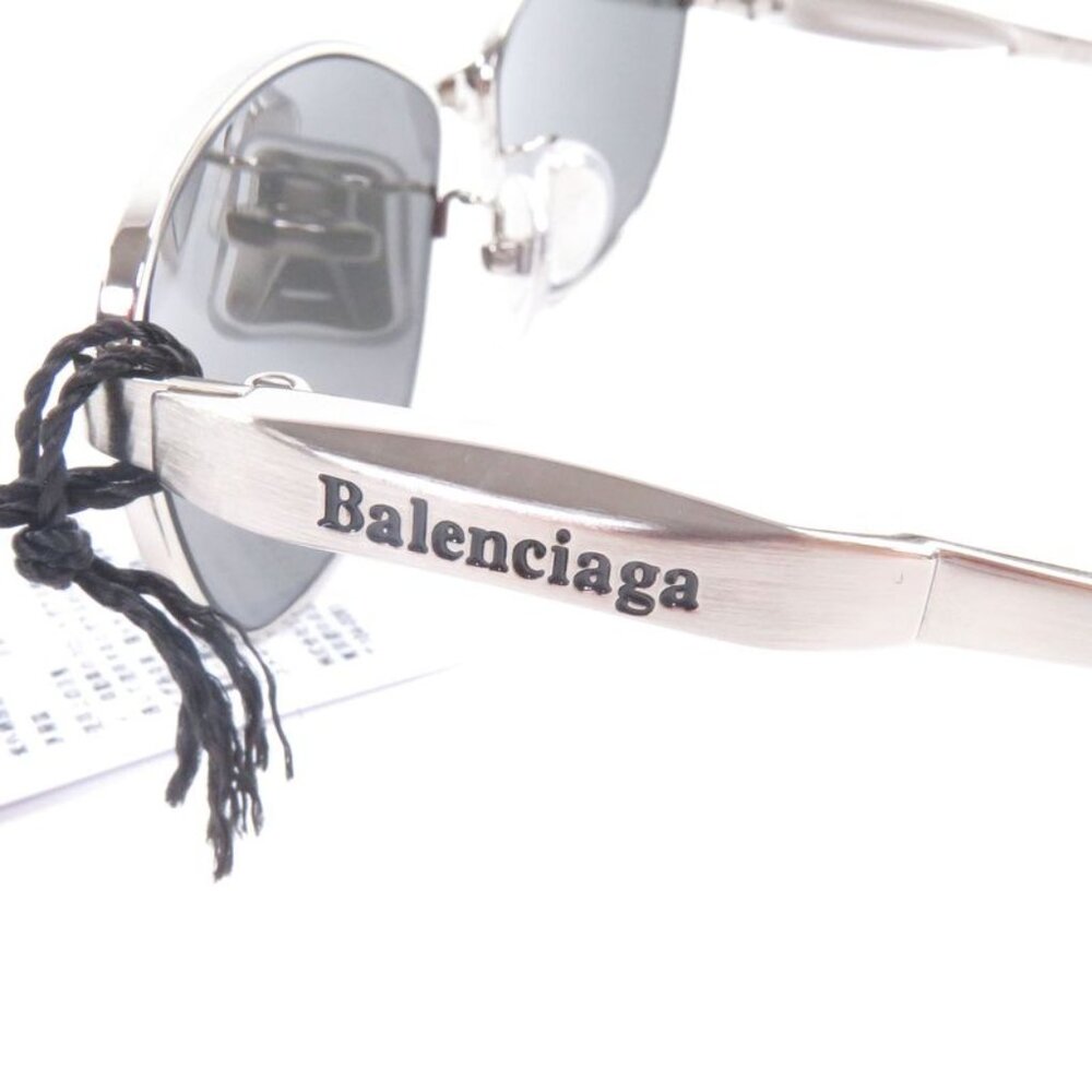 Balenciaga Mirror Lens Eyewear Sunglasses Silver 62 - Picture 8 of 12